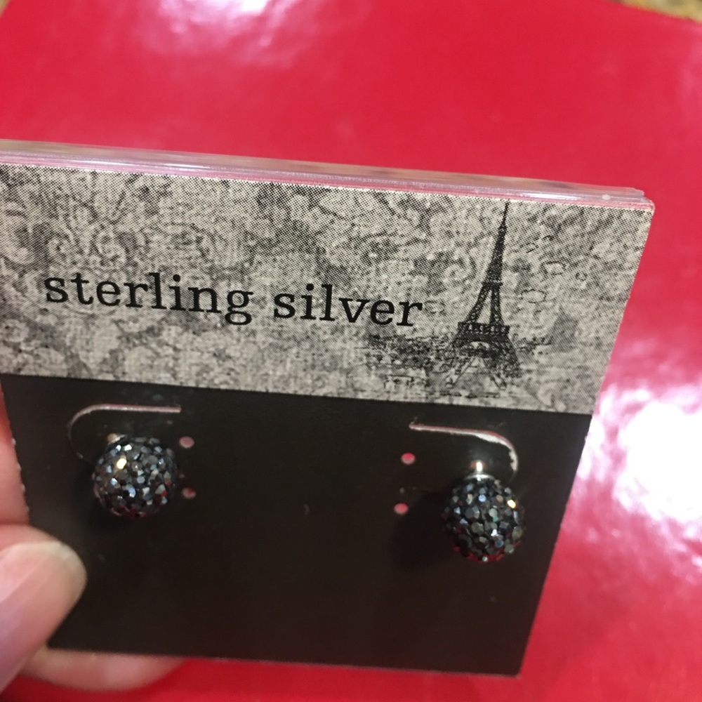 Sterling silver earrings